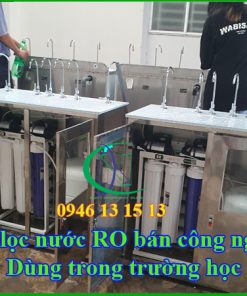 Máy lọc nước RO bán công nghiệp Dùng trong trường học
