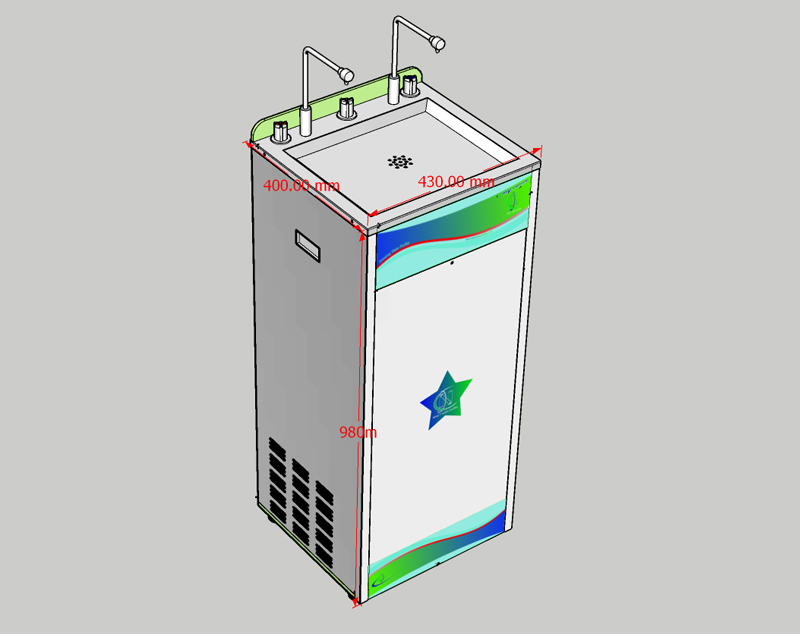 Máy lọc nước 2 vòi lạnh NYC02